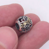 925 Sterling Silver Love Charm Bead for Bracelets