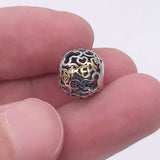 925 Sterling Silver Love Charm Bead for Bracelets
