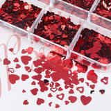 Heart-shaped Nail Sequins Glitters Flakes