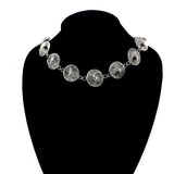 Hollow Ball Pendant Women Chokers Necklaces Jewelry Present