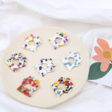Heart Shape Resin Charms DIY Jewelry Findings 30pcs