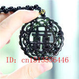 Green Chinese Jade Pendant Necklace for Women