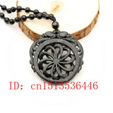 Dragon Jade Pendant Green Necklace Charm Amulet