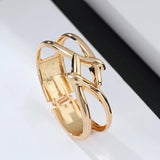 Geometric Lines Punk Bracelet for Women