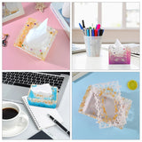 Hollow Pattern Tissue Box Epoxy Resin Mold DIY Crafts Home Decor
