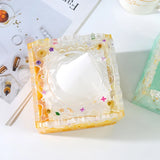Silicone Mold for Hollow Pattern Tissue Box Epoxy Resin