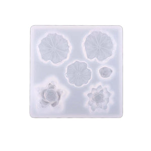 Flower Leave Shape Resin Earring Molds DIY Craft