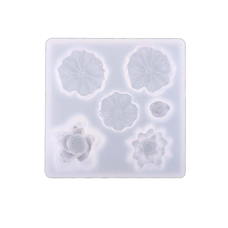 Flower Leave Shape Resin Earring Molds DIY Craft