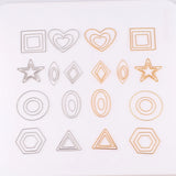 Stainless Steel Bezel Frame Charms for Jewelry Making