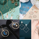 Stainless Steel Bezel Frame Charms for Jewelry Making