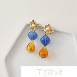 Hand-made Colorful Glass Beads DIY Jewelry Set