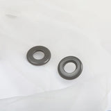 Hollow Acrylic Patch for DIY Hair Accessories, Square Ring