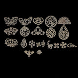 Antique Style Silicone Casting Mold for Earrings and Pendants