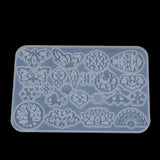 Antique Style Silicone Casting Mold for Earrings and Pendants