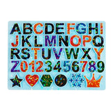 Holographic Alphabet Keychain Silicone Mold DIY Jewelry Making