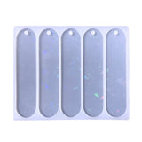 Holographic Bookmark Resin Mold Crystal Light Shadow Epoxy Silicone Pendant DIY