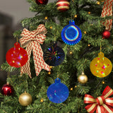 Christmas Resin Molds Silicone DIY Ornament Pendant Mold Coaster Epoxy Mould