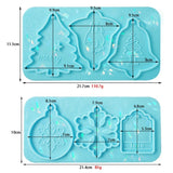 Christmas Silicone Mold DIY Pendant For Christmas Decoration
