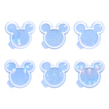 Holographic Epoxy Keychain Resin Molds DIY Laser Holographic Keychain