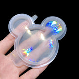 Holographic Epoxy Keychain Resin Molds DIY Laser Holographic Keychain