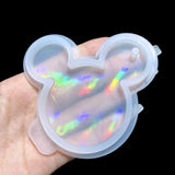 Holographic Epoxy Keychain Resin Molds DIY Laser Holographic Keychain