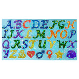 Holographic Laser Alphabet Silicone Mold