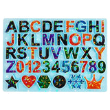 Holographic Laser Alphabet Silicone Mold for DIY Crystal Epoxy Resin
