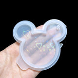 Cartoon Mouse Keychain Pendant Silicone Mould