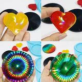 Heart Silicone Mold for DIY Craft Casting Tool