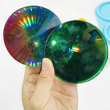 Silicone Heart Shape Resin Mold for Cup Pad Mat DIY Craft