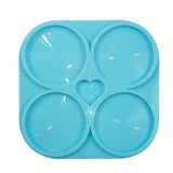 Heart Silicone Mold for DIY Craft Casting Tool