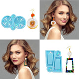 Holographic Earring Resin Mold DIY Kit