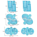 Holographic Earring Resin Mold DIY Kit