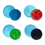 Holographic Light Shadow Coaster Crystal Epoxy Resin Mold