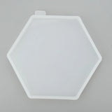 Holo Light Shadow Coaster Silicone Mold, Geode Epoxy Resin DIY Cup Mat