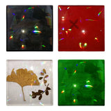 Holographic Light Shadow Cup Pad Mat Coaster Resin Mold DIY Craft