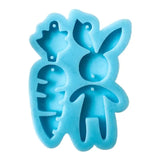 Holographic Light Shadow Silicone Molds DIY Epoxy Mold Mobile Phone Holder Mold