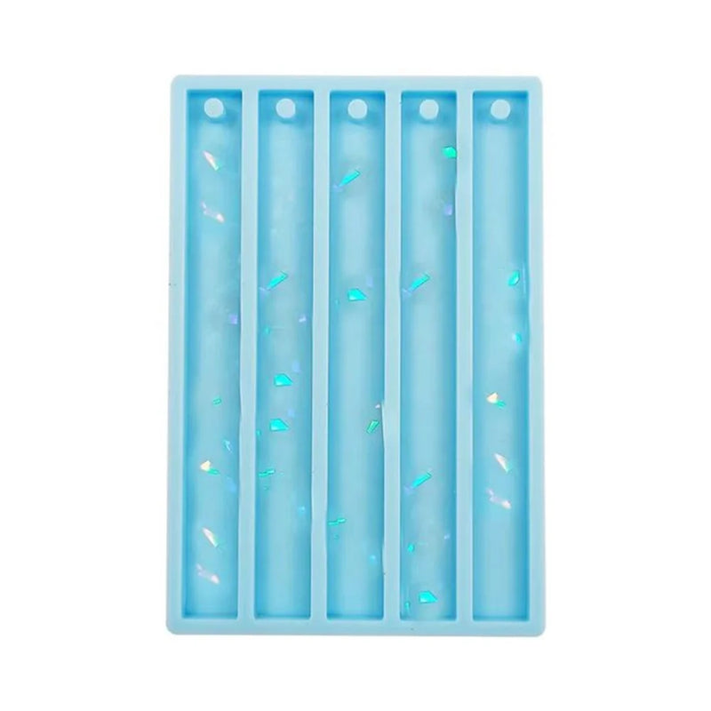 DIY Holographic Light & Shadow Bookmark Silicone Mold