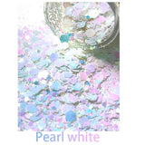 Colorful Holographic Nail Art Sequins Chunky Glitter Iridescent Flakes