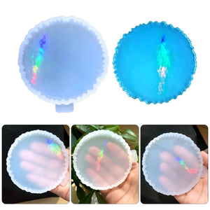 Irregular Coaster Mold for Resin Casting, Epoxy Resin Mold
