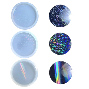 Round Coaster Molds for Resin Casting