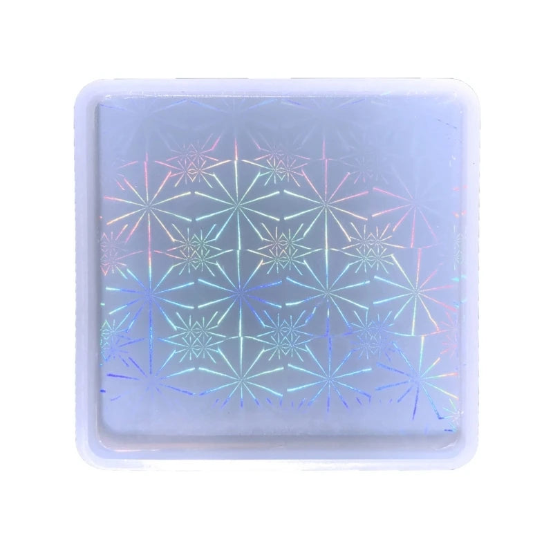 Square Coaster Resin Molds for Cups, Epoxy Casting Mold