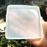 Square Coaster Resin Molds for Cups, Epoxy Casting Mold