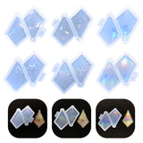 Rhombus Mold for Earring Keychain Deco