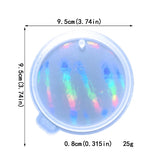 Christmas Ball Crystal Epoxy Resin Mold Keychain Pendant Jewelry Silicone Mold