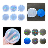Christmas Ball Crystal Epoxy Resin Mold Keychain Pendant Jewelry Silicone Mold