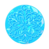 Rainbow Snowflake Silicone Mold for Resin Keychain Epoxy Molds Christmas Decor