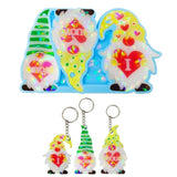 Holographic-Silicone Molds for Keychain Jewelry Making