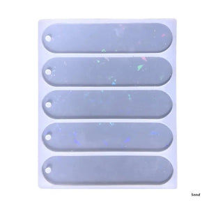 Silicone Mold for Bookmark Light & Shadow Crystal Epoxy Resin Craft DIY