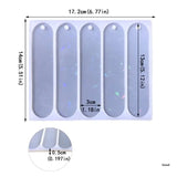 Silicone Mold for Bookmark Light & Shadow Crystal Epoxy Resin Craft DIY